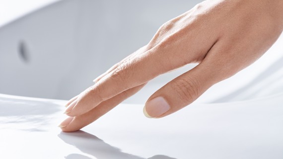 Geberit produkt med KeraTect® glasur Geberit produkt med KeraTect® glasur