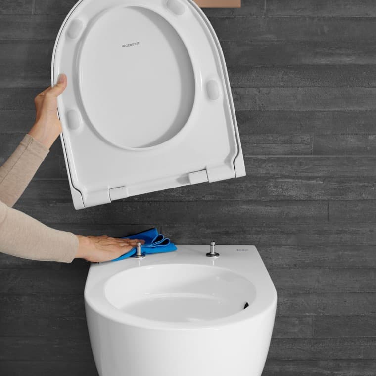 Geberit Acanto toilet med QuickRelease Geberit Acanto toilet med QuickRelease